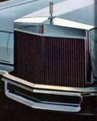 1972 Continental Mark IV - front bumper guard - optional 