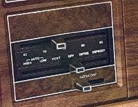 1974 Continental Mark IV automatic temperature control - standard