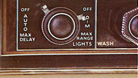 1975 Continental Mark IV - Headlamp convenience group - optional 