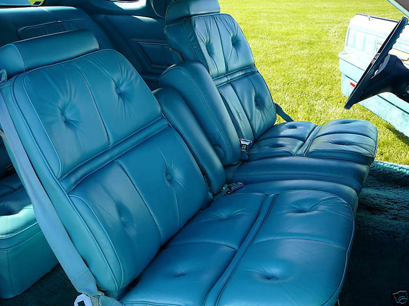 1976 Continental Mark IV Givenchy leather interior
