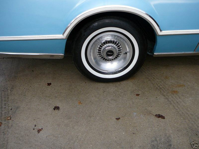 1976 Continental Mark IV Givenchy - forged aluminum wheels 