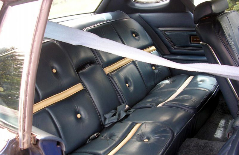 1976 Continental Mark IV Bill Blass leather interior
