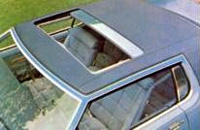 1976 Continental Mark IV - power glass moonroof - optional 