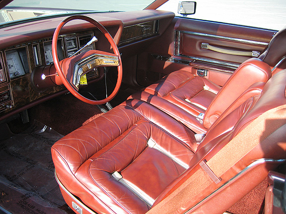 1978 Continental Mark V Bill Blass w/leather interior luxury group sew style 