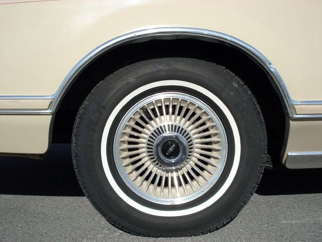 1979 Continental Mark V Cartier color keyed turbine styled wheels 