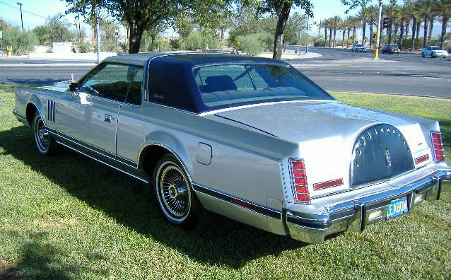 1979 Continental Mark V Collector's Series in silver