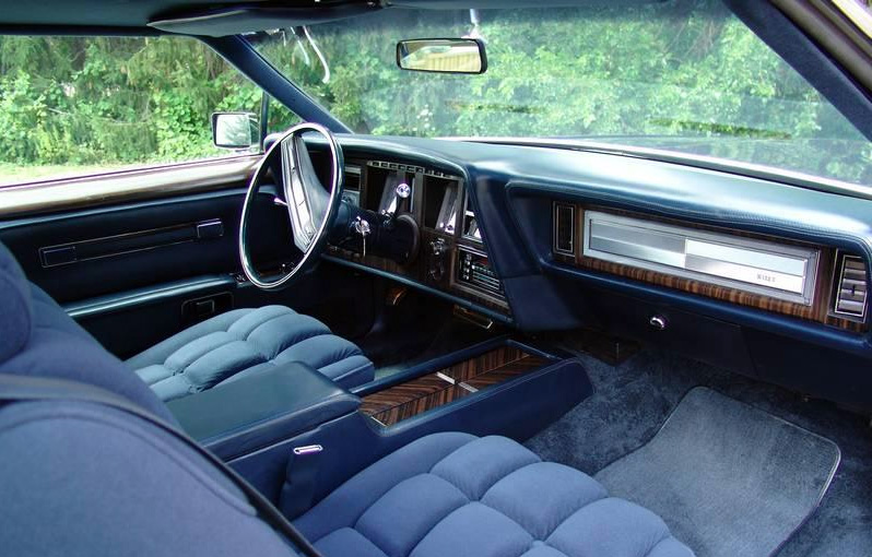 1979 Continental Mark V Collector's Series Interior