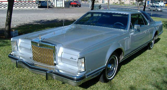 1979 Continental Mark V Collector's Series in silver