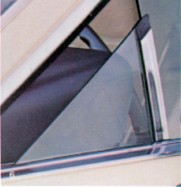 1979 Continental Mark V power vent window option