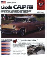 1952-54 Lincoln Capri - IMP Brochure