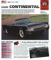1961-69 Lincoln Continental - IMP Brochure