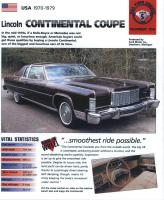 1970-79 Continental Coupé - iMP Brochure
