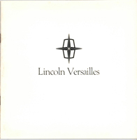 1977 Lincoln Versailles brochure / Prospekt