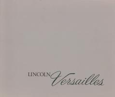 1978 Lincoln Versailles brochure / Prospekt