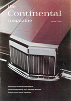 The Continental Magazine 1968 Volume 8 - Nr. 2 Spring