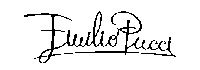Emilio Pucci signature 